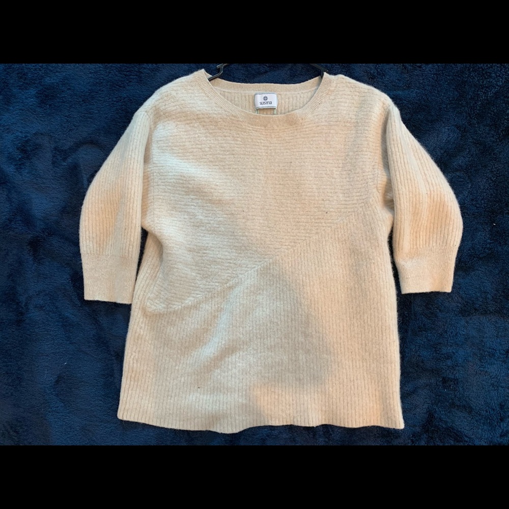 Cream Cozy Top - Picture 1 of 3